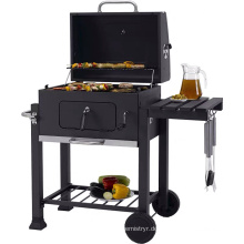 L Größe Wagon Charcoal BBQ Grill Professioneller Hersteller Out